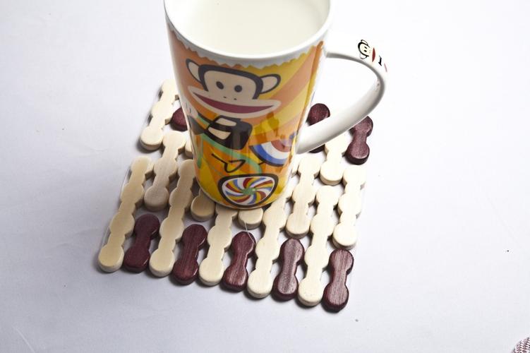 【兩元店 竹制杯墊 餐墊 隔熱墊 創意家居生活用品日用百貨廠家批發】